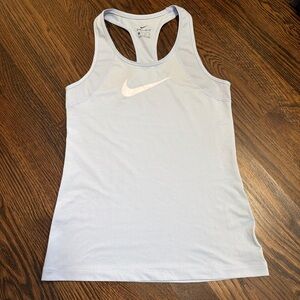 Nike Women's Sky Blue Racerback Tank Top